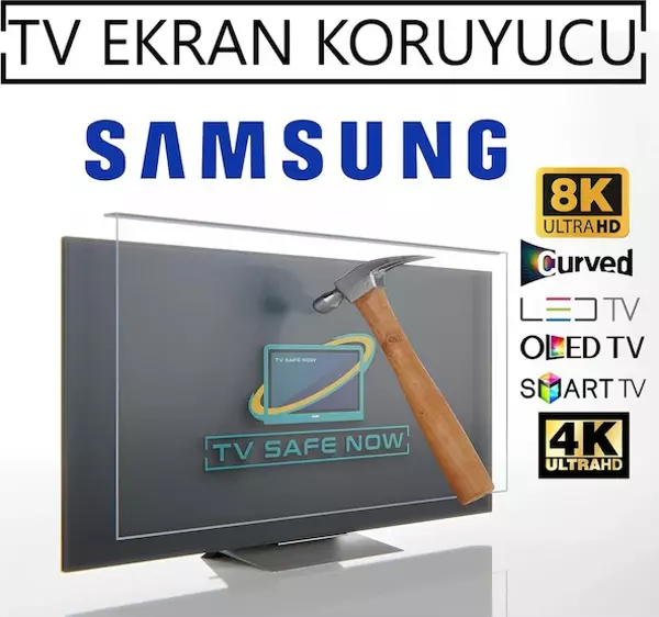 Samsung Uyumlu 65cu8100 65'' İnç 165 Ekran TV Ekran Koruyucu - Image 1