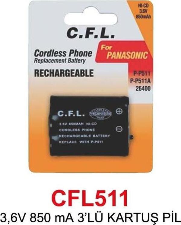 3,6V 850 mA 3’LÜ KARTUŞ PİL - Image 1