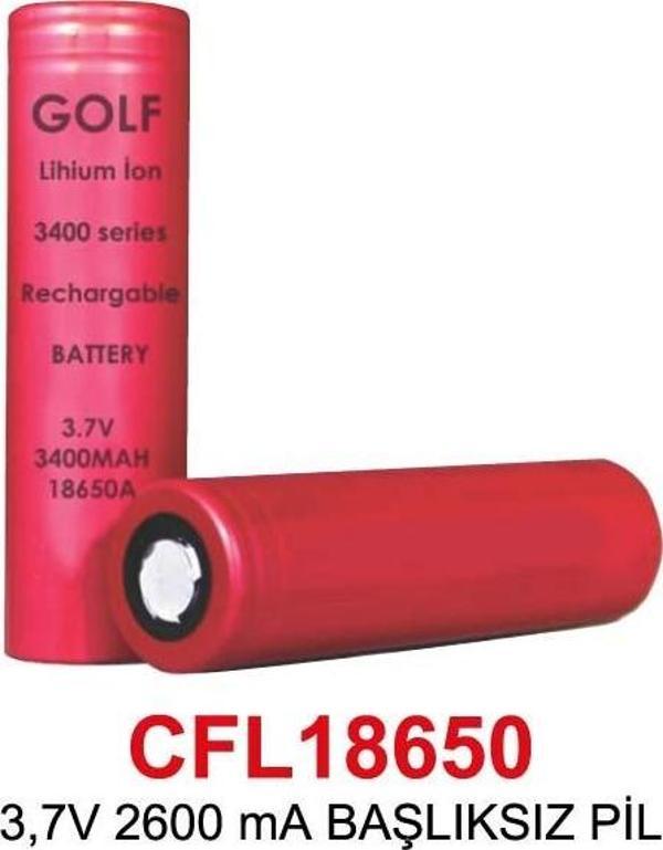 3,7V 2600 mA BAŞLIKSIZ PİL - Image 1