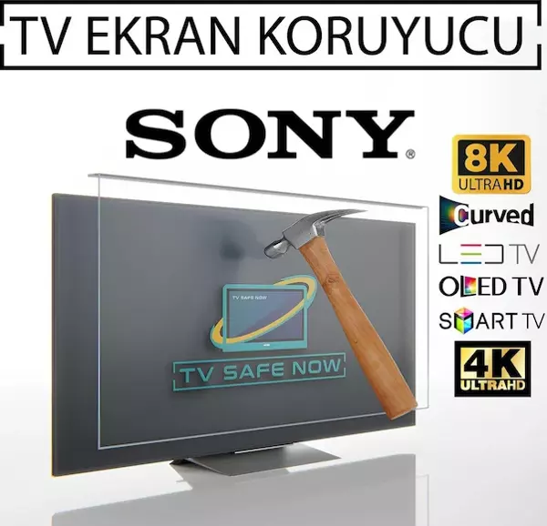 Sony Uyumlu Kd-43xe7005 43'' İnç 109 Ekran TV Ekran Koruyucu - Image 1
