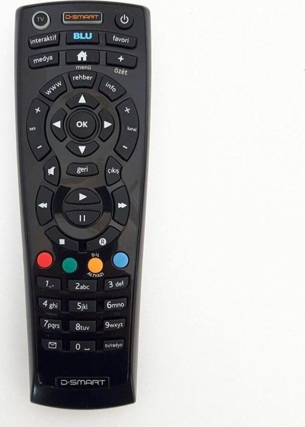 D-Smart Orjinal Hd Uydu Alıcısı Kumandası - Image 1