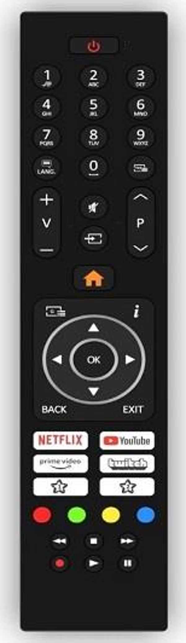 Techwood 55TEC9001-55TEC9001R Smart 4K Tv Kumandası - Image 1
