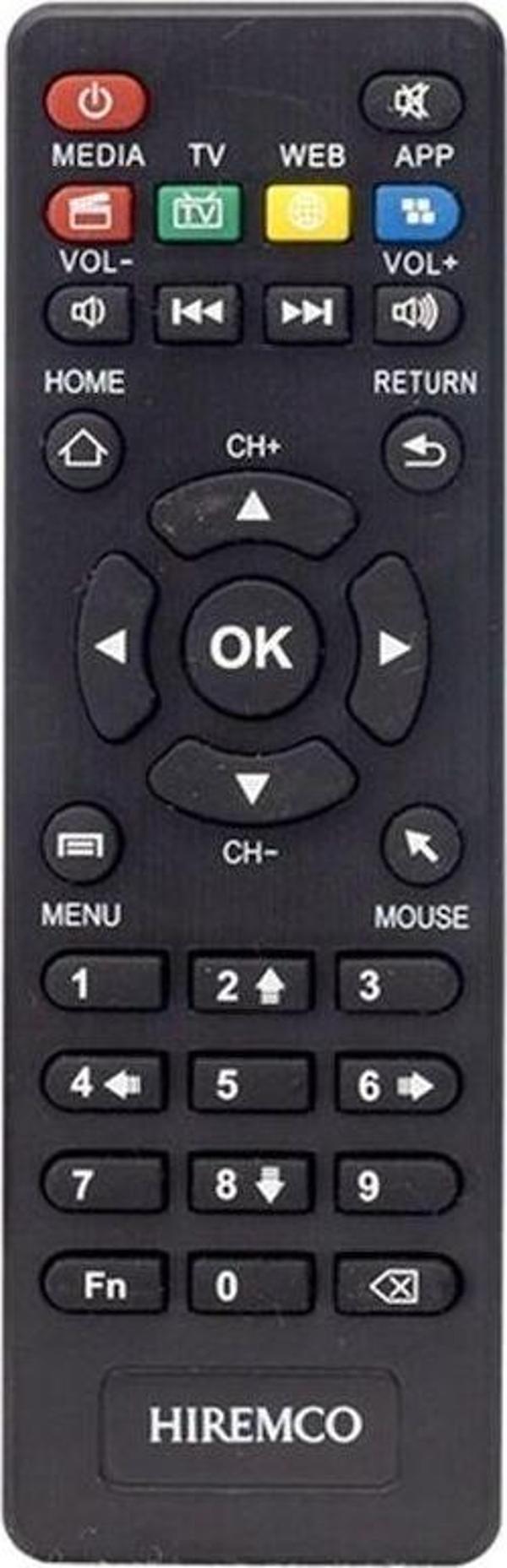 Hiremco Smart 2 4K Android Box Uydu Kumandası - Image 1
