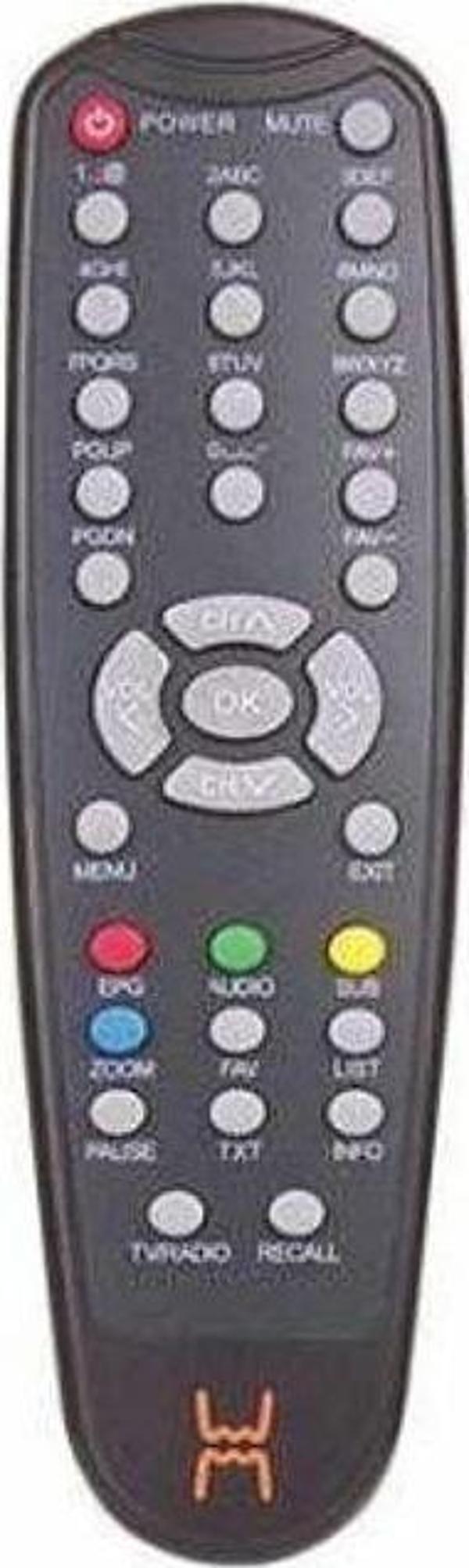 Hiremco X-2007 FTA Uydu Alıcı Kumanda - Image 1