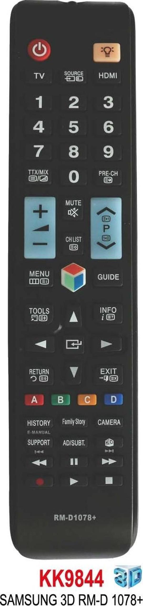 SAMSUNG 3D RM-D 1078+  Lcd KUMANDA - Image 1