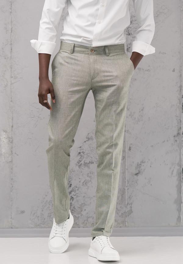 Slimfit Pamuklu Yan Cep Yazlık Gabardin Pantolon  - Image 1