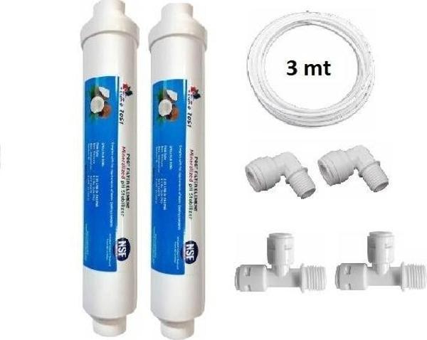 Su Arıtma Cihazı Tatlandırıcı Filtre ve Bağlantı Seti - Image 1