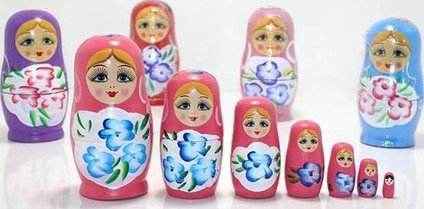 7'li Ahşap Matruşka - Image 1