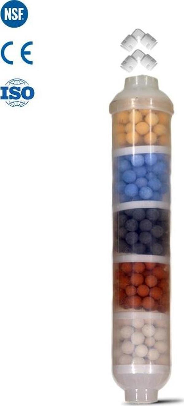 Su Arıtma Cihazları için 5'Li Alkali Detox Mineral Filtre - Image 1