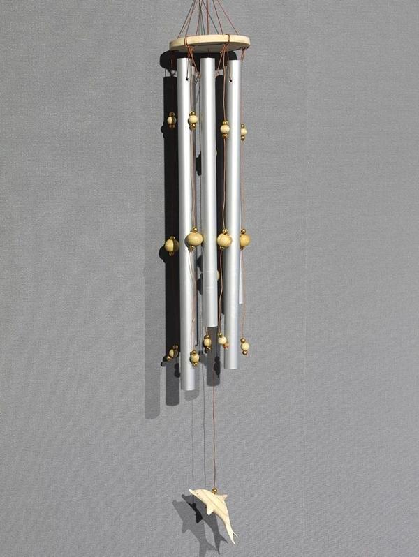Boncuklu Metal Rüzgar Çanı Model 1 - Image 1