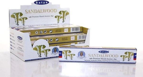 Satya Sandalwood Aromalı Tütsü - Image 1