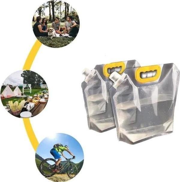 Dayanıklı Plastik İçecek Çantası 2 Litre - Image 1