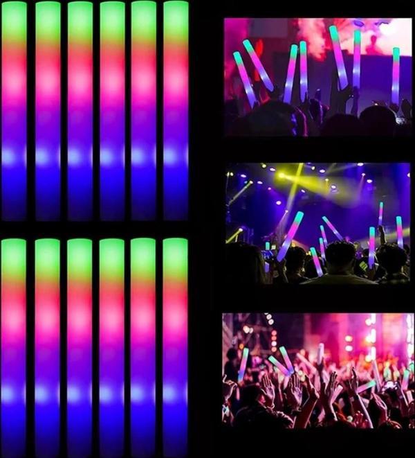 Led Işıklı Rengarenk Sünger Parti Çubuğu - Image 1