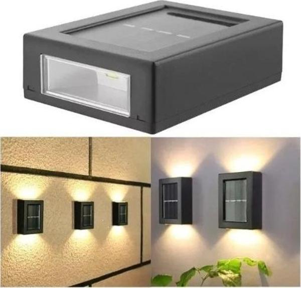 Solar 4 Ledli Duvar Aydınlatması - Image 1