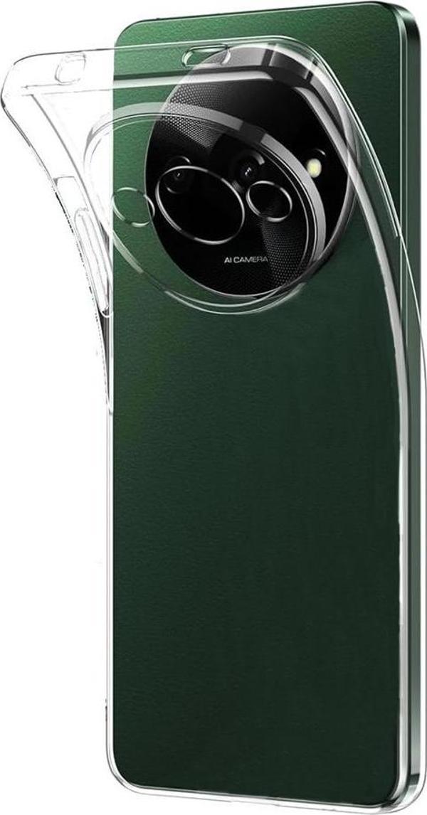 Xiaomi Redmi A3 / Poco C61 Kılıf Silikon Şeffaf Arka Kapak - Image 1