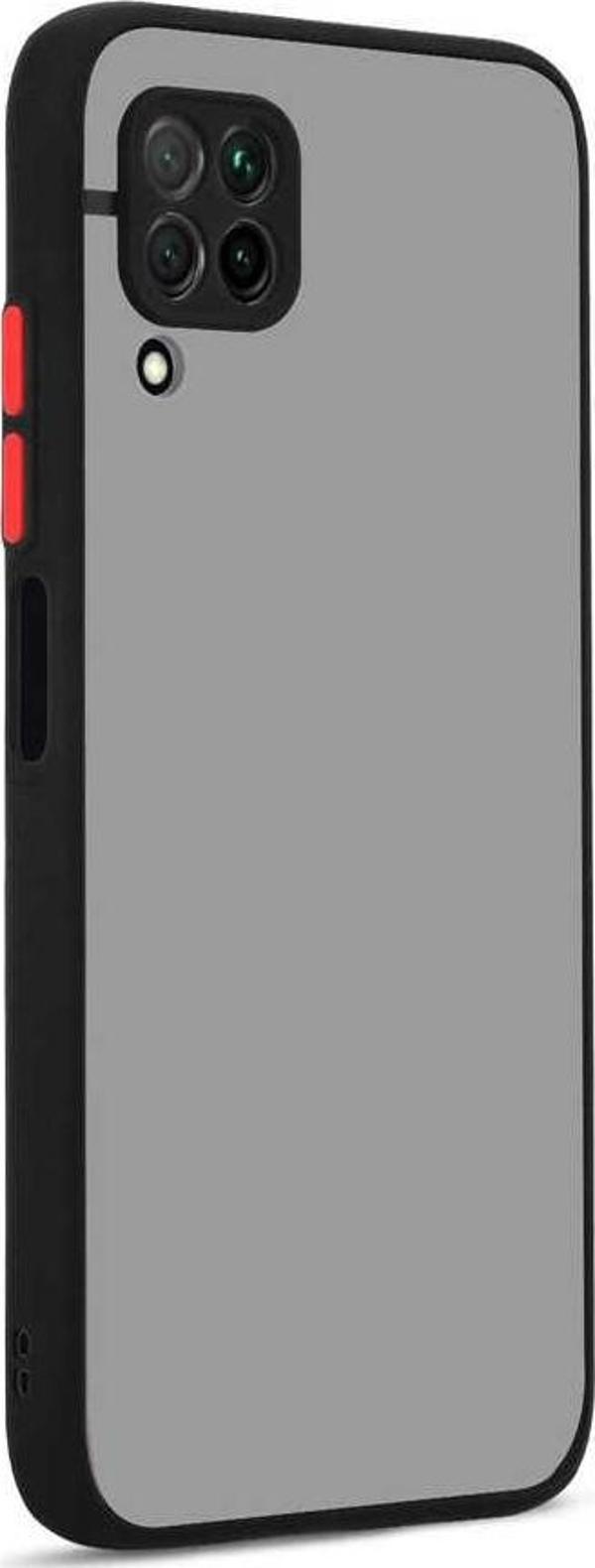 Huawei P40 Lite Uyumlu Kamera Korumalı Darbeye Karşı Dayanıklı Arkası Mat Silikon Kılıf - Image 1