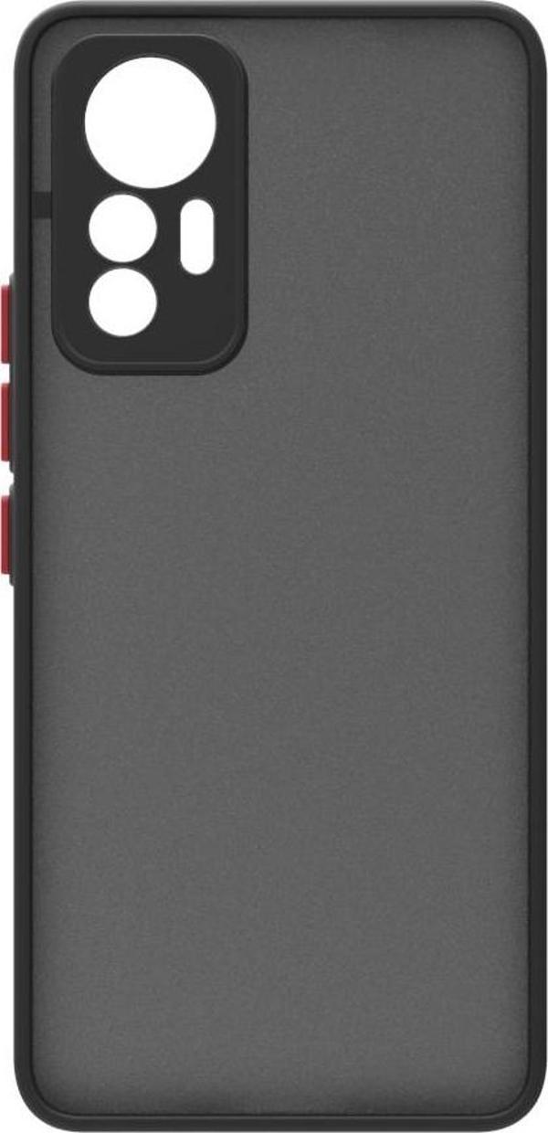 Xiaomi Mi 12 Lite Uyumlu Kamera Korumalı Darbeye Karşı Dayanıklı Arkası Mat Silikon Kılıf - Image 1
