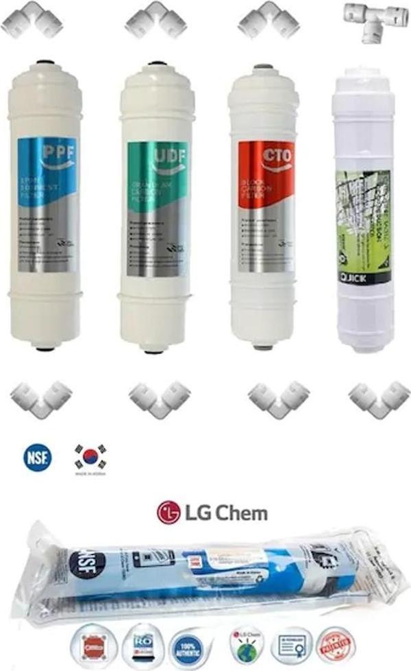 Su Arıtma Filtresi Inline Filtre Seti Reverse Osmos Filtre Seti (554612458) - Image 1