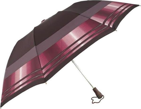 April Lüx Şemsiye Bordo Desen  32-L - Image 1