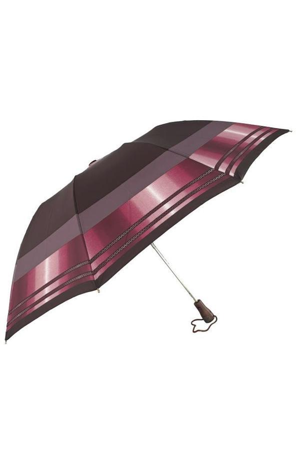 April Lüx Şemsiye Bordo Desen  32-L - Image 1