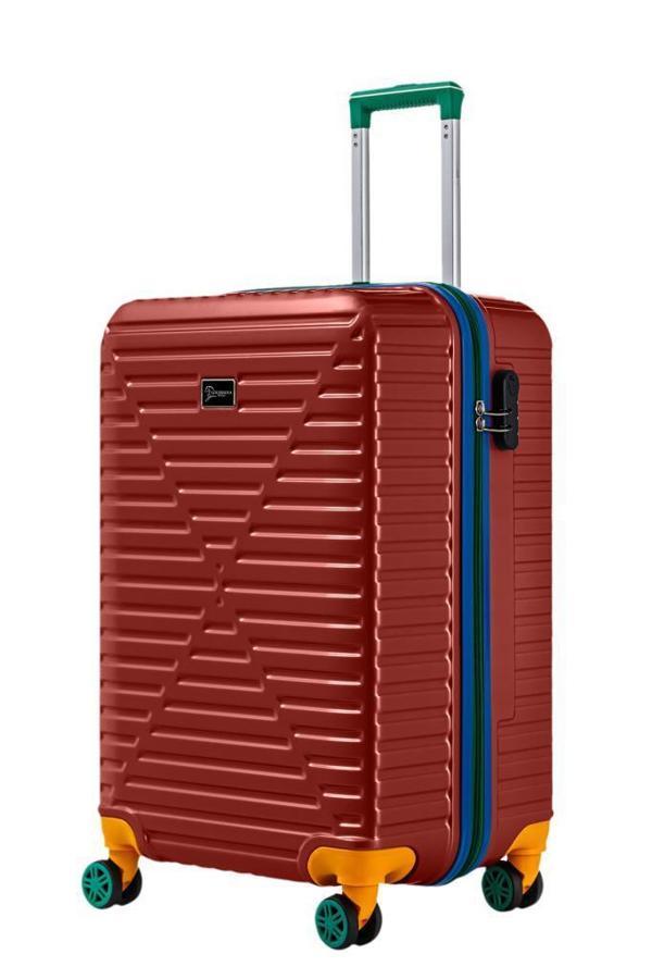 Kabin Boy %100 Polikarbon Valiz 4x2 Teker Bordo 1088 - Image 1