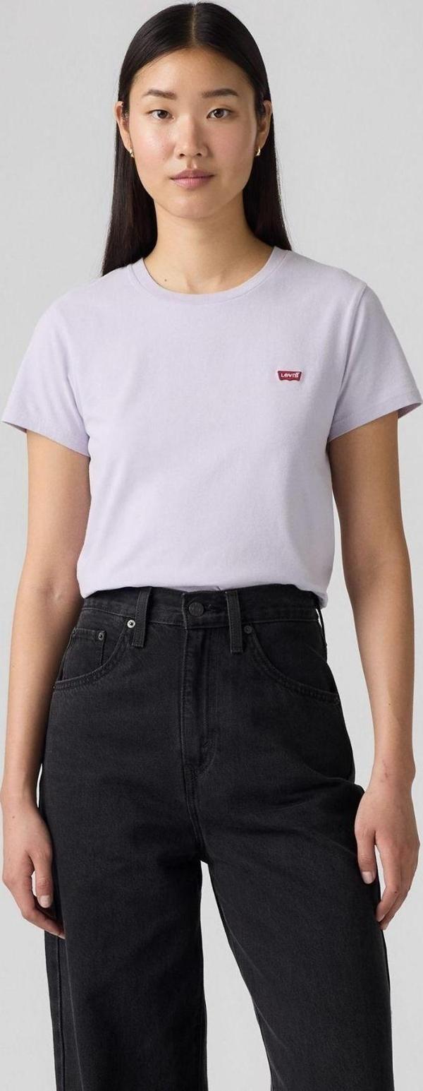 Levi's Kadın Perfect Thistle Pamuk Lila T-Shirt - 39185-0388 - Image 1