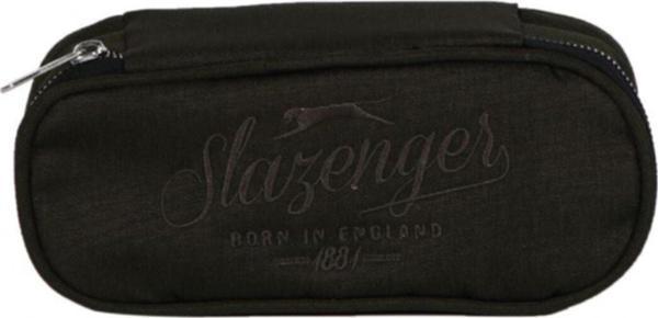 Slazenger Nakış Baskılı Iki Bölmeli Kalemlik - Haki - Image 1
