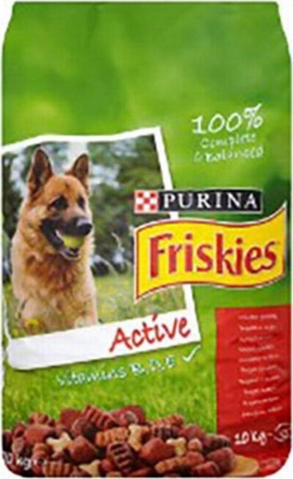 Friskies Actıve Duot Etli Yetişkin Köpek Maması 10 Kg - Image 1