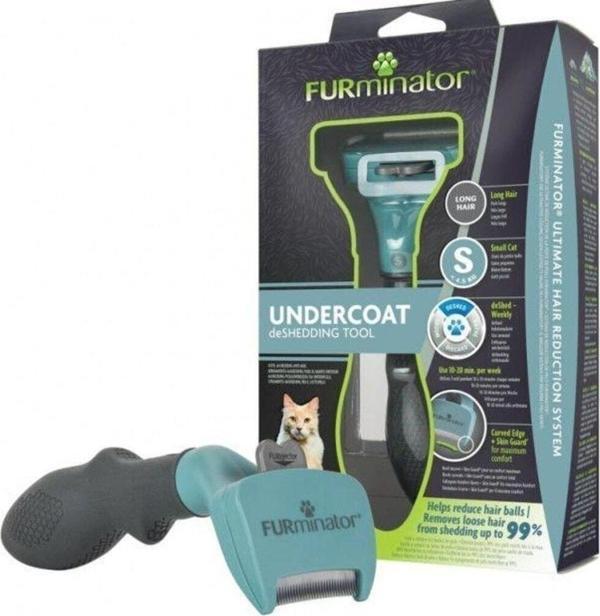 Furminator Furminatör Long Hair Small Cat Uzun Tüylü Kediler Için Tarak - Image 1