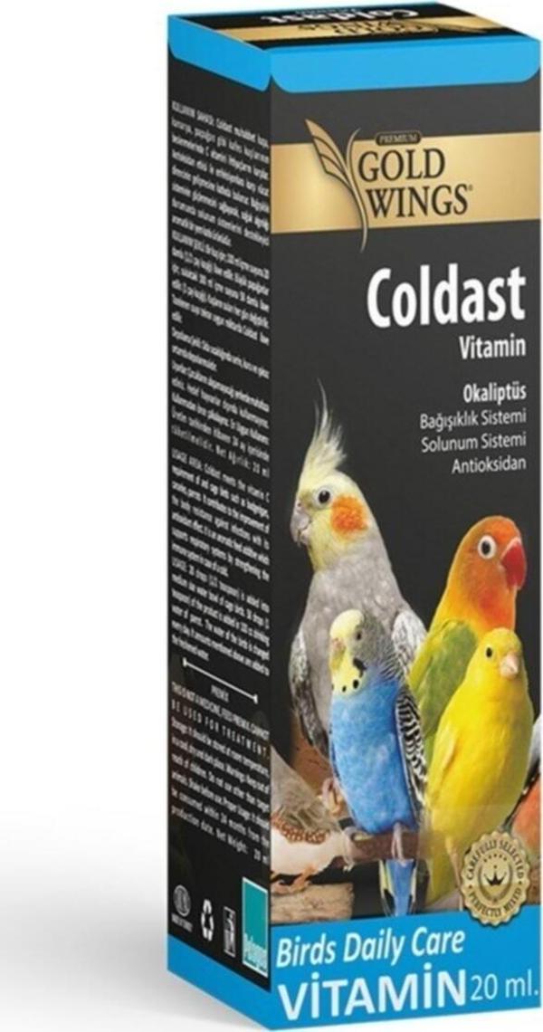 Gold Wings Coldast (solunum Sis.antioksid) 20cc - Image 1