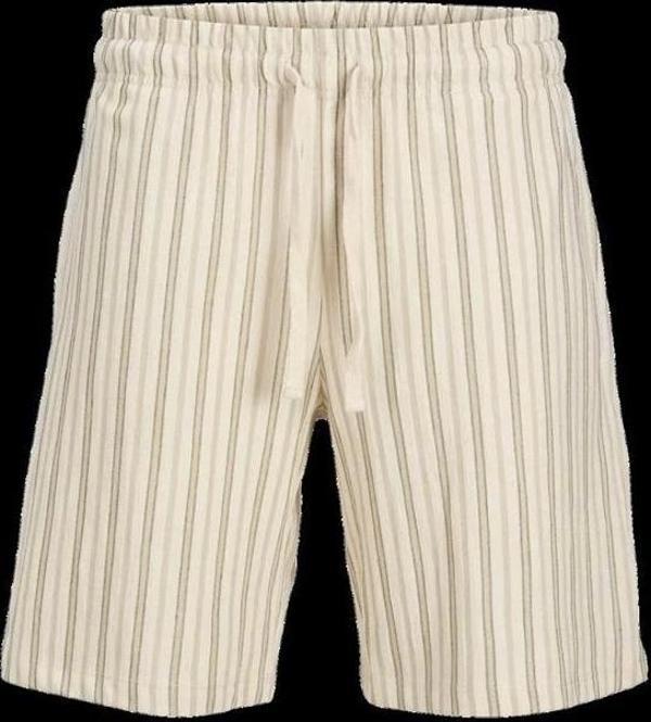 12275412 Beli Lastikli Keten Erkek Short Yeşil - Image 1