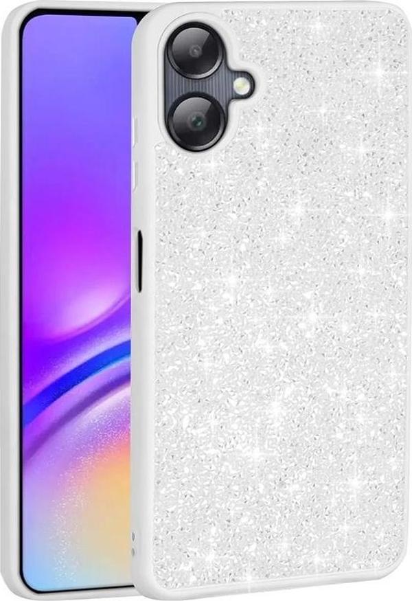Galaxy A06 Kılıf Parlak Taşlı Tasarım Zore Pırlanta Kapak - Image 1