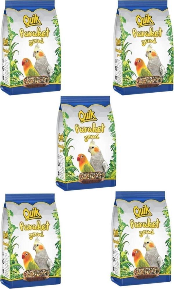 Quik Paraket Sultan Cennet Papağanı Yemi 750 gr X 5 Adet - Image 1