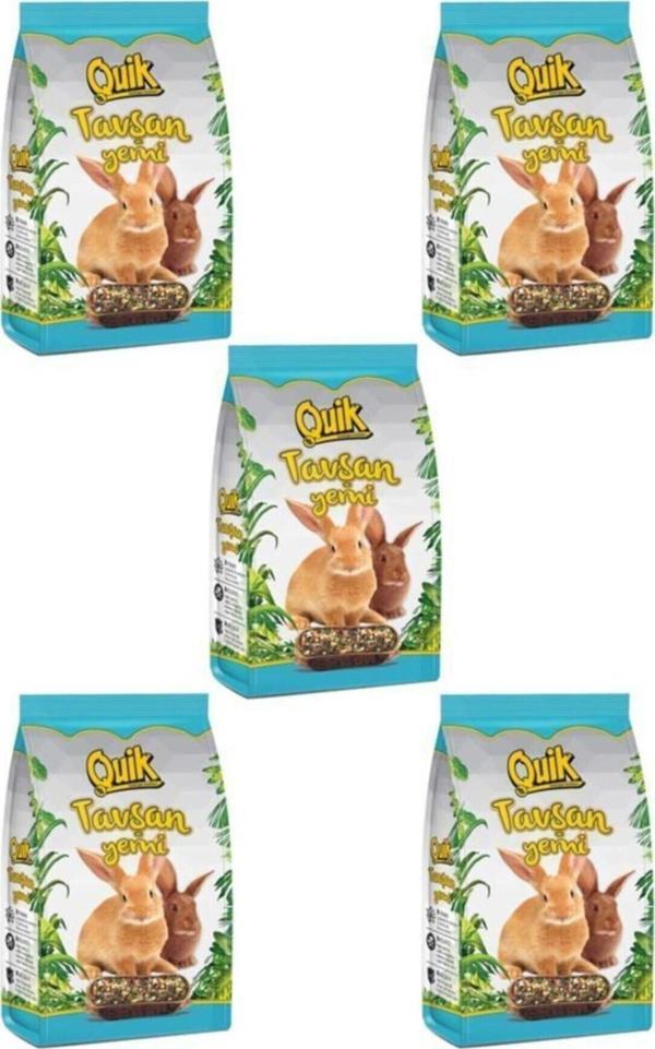 Quik Tavşan Yemi 750 gr 5 'li - Image 1
