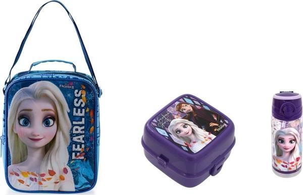 Frozen Beslenme Çantası Due Fearless ve Beslenme Seti - Image 1