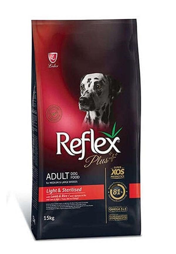 Reflex Plus Kısırlaştırılmış Köpek Ve Light Kilo Kontrol Maması 15 Kg - Image 1