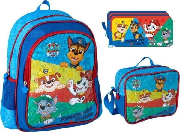 Paw Patrol Ilköğretim Okul Çantası-beslenme Ve Kalem Çantası Seti - Image 1