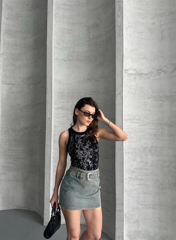 Varaklı bluz - Image 1