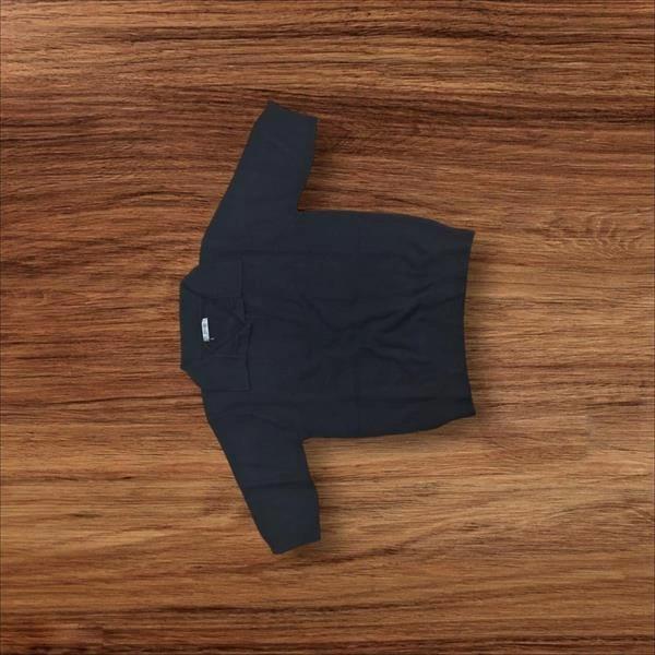 Yarım Kollu Yün Polo Yaka Kadın Bluz - Image 1