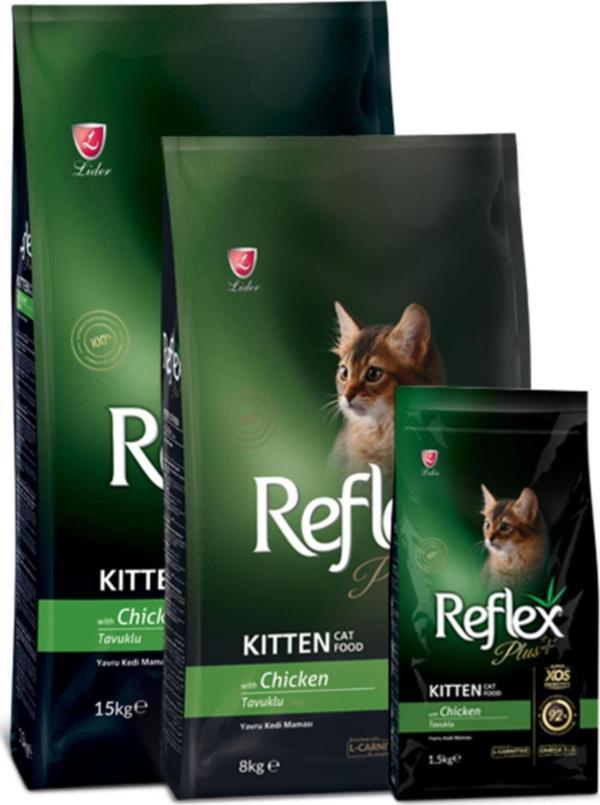 Reflex Tavuklu Yavru Kedi Maması 8 kg - Image 1