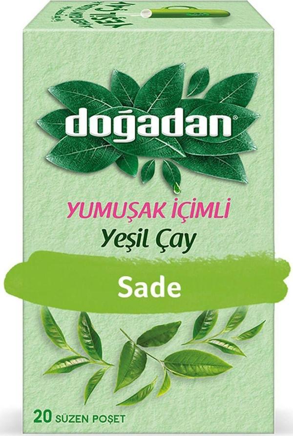 Yumuşak İçimli Yeşil Poşet Çay x 6 Paket - Image 1