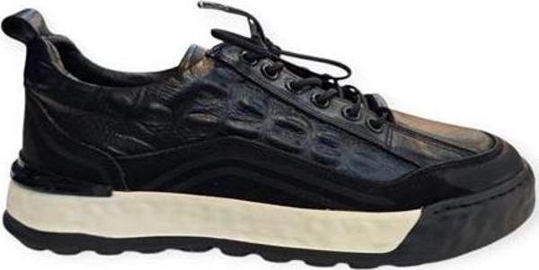 10227 Memory Foam Günlük Casual Spor Erkek Ayakkabı Siyah - Image 1