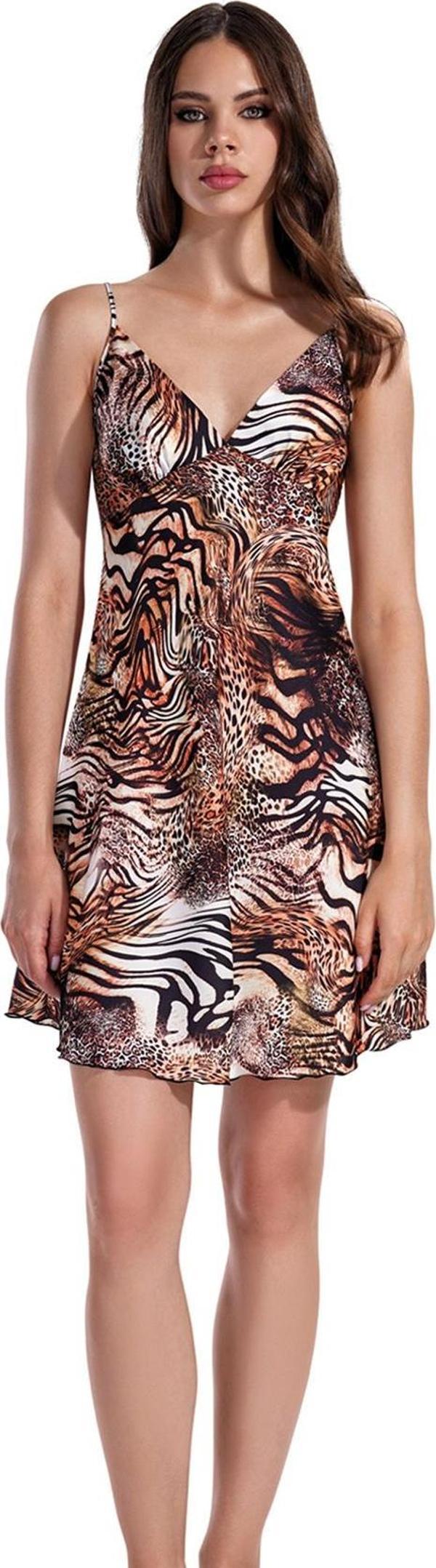 İpek Dokulu Lüks Saten Gecelik – Ayarlanabilir Askılı, Dantel Detaylı, Kutulu ve Çeyizlik - Image 1