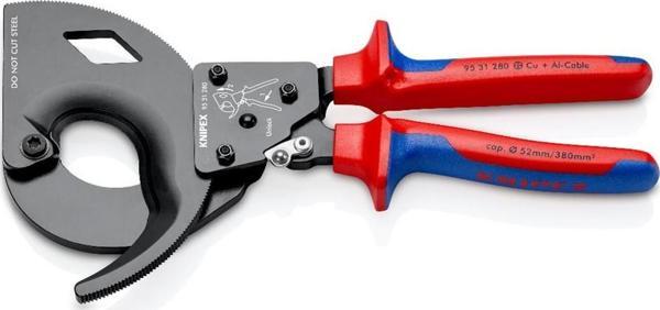 Knipex 9531280 Cırcır Mekanizmalı Kablo Makası 280 mm - Image 1