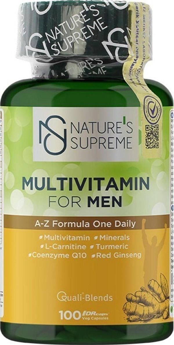 Natures  Supreme Multivitamin For Men 100 Kapsül - Image 1