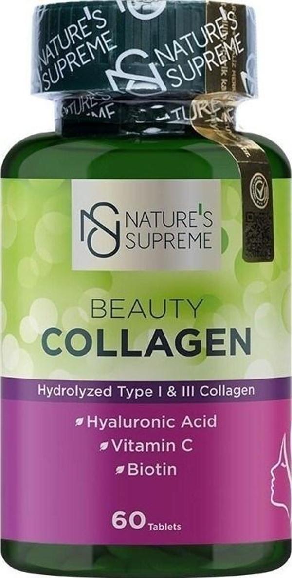 Nature's Supreme Beauty Collagen 60 Tablet - Image 1