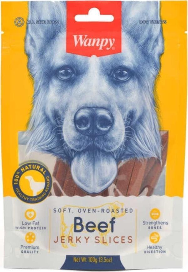 Wanpy Oven Roasted Gerçek Biftekli 100gr Köpek Ödül Maması - Image 1