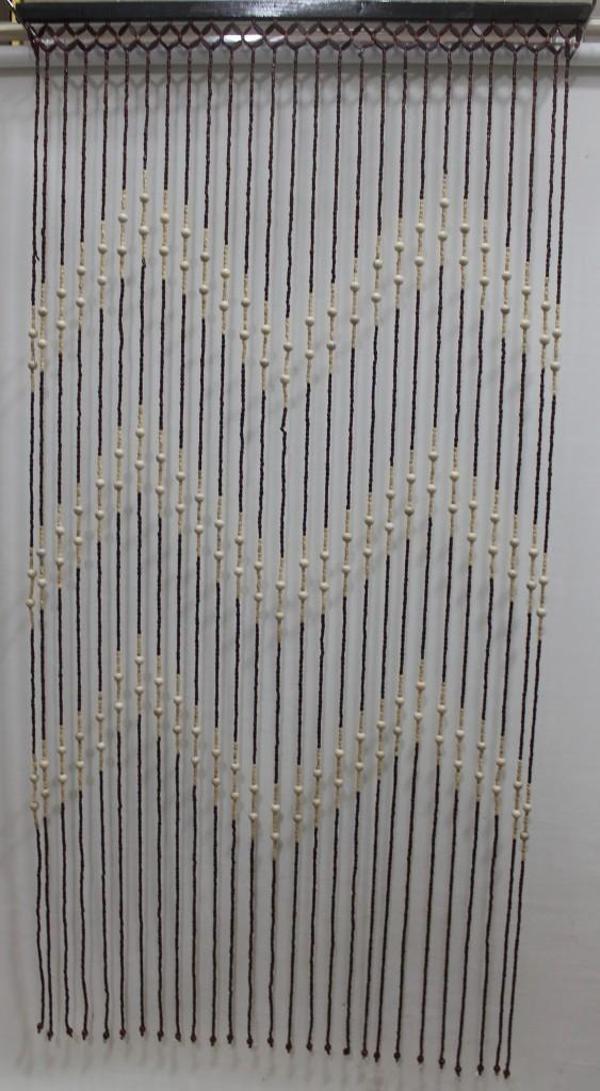 Ahşap Boncuklu Kapı perdesi 90x190 cm. 52 Sıra - Image 1