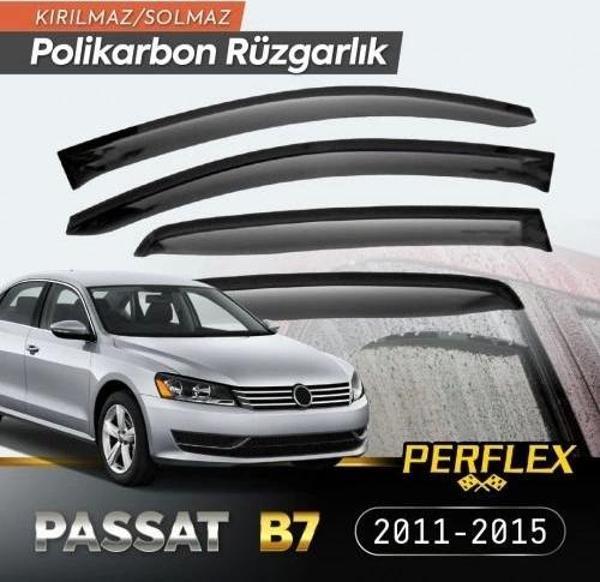 Vw Passat B7 2011-2015 Cam Rüzgarlığı V2 Düz - Image 1