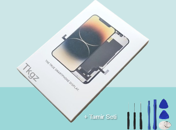 Tkgz - iPhone 13 PRO MAX Uyumlu Lcd Ekran Dokunmatik A+A Kalite  + Montaj Seti - Image 1